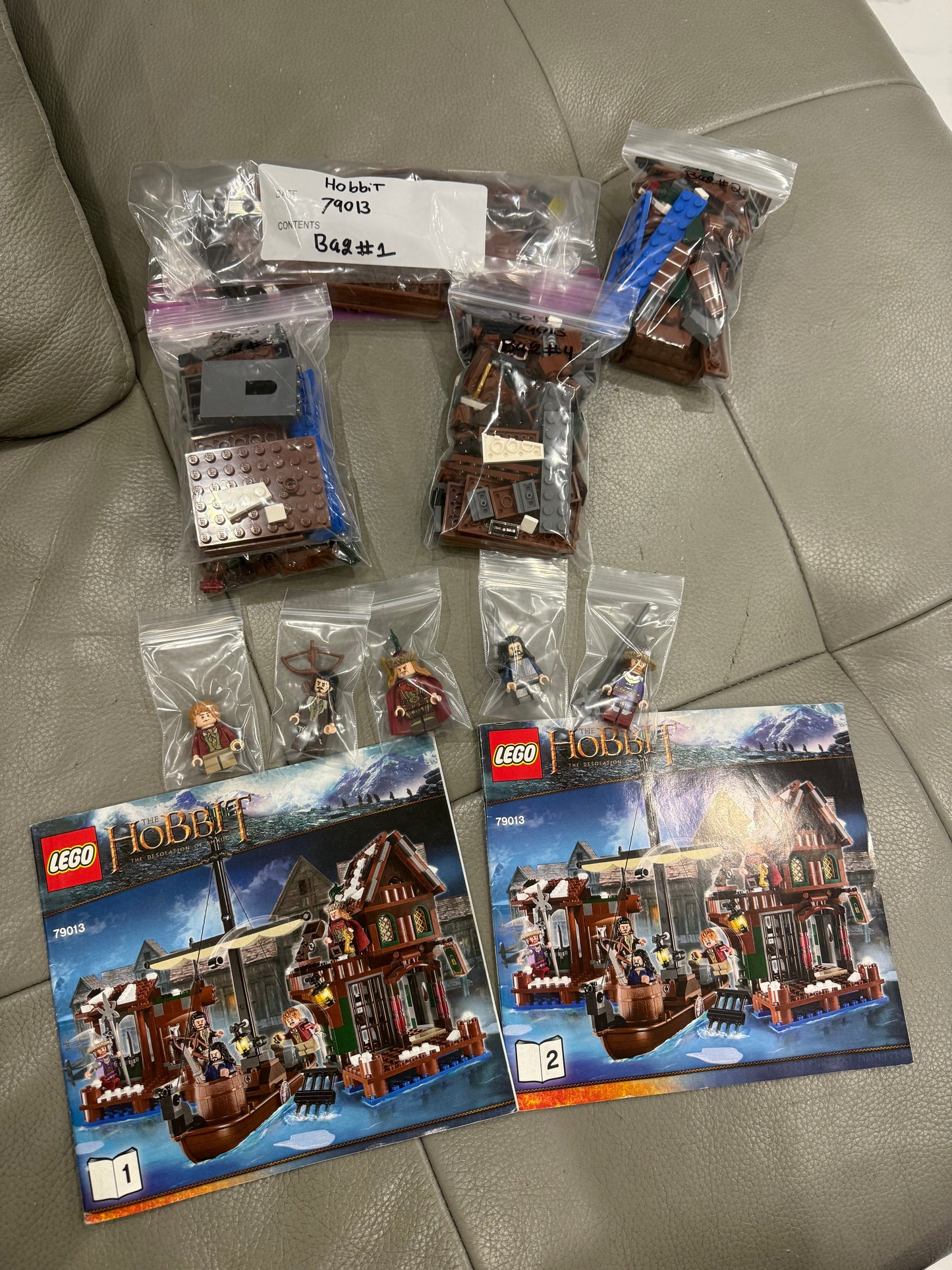 Lego Hobbit lake town chase (79013)