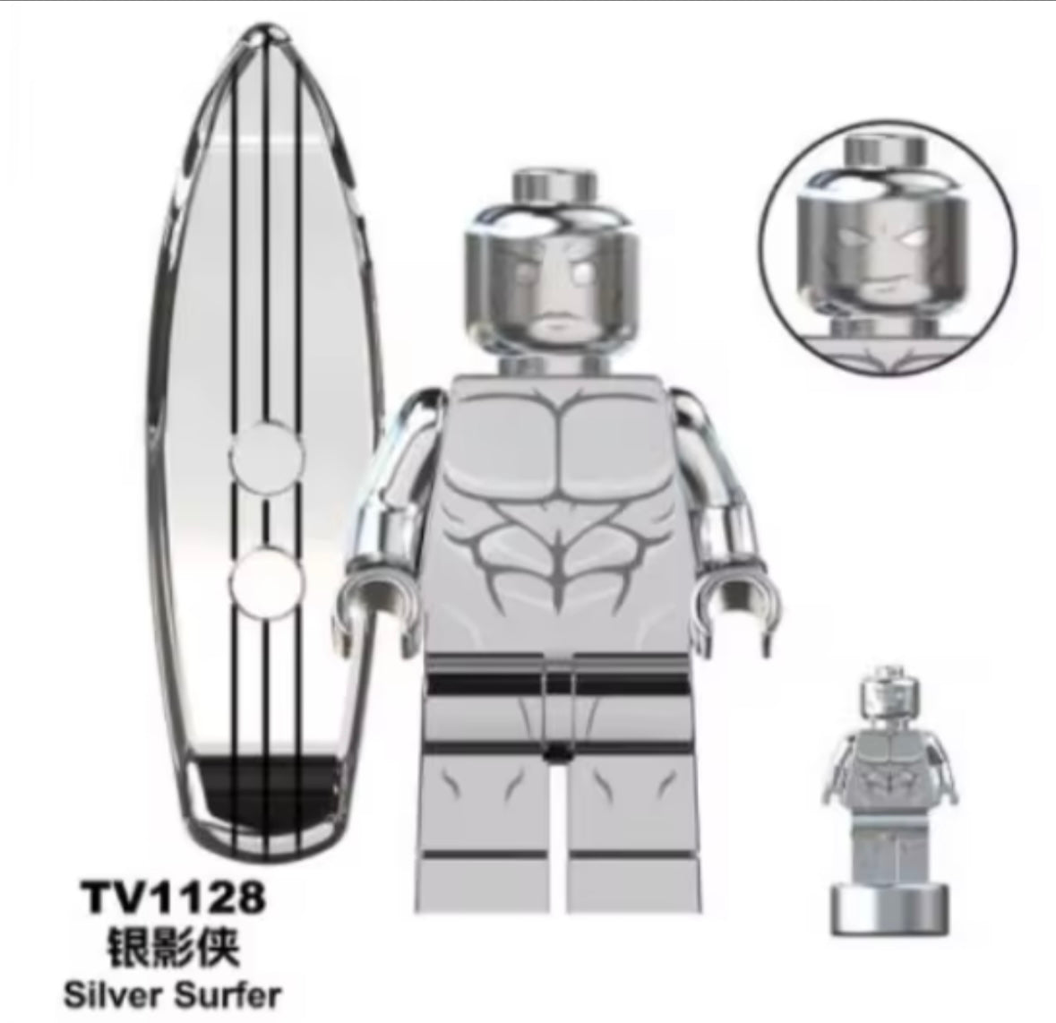 Silver Surfer (LEGO Compatible)