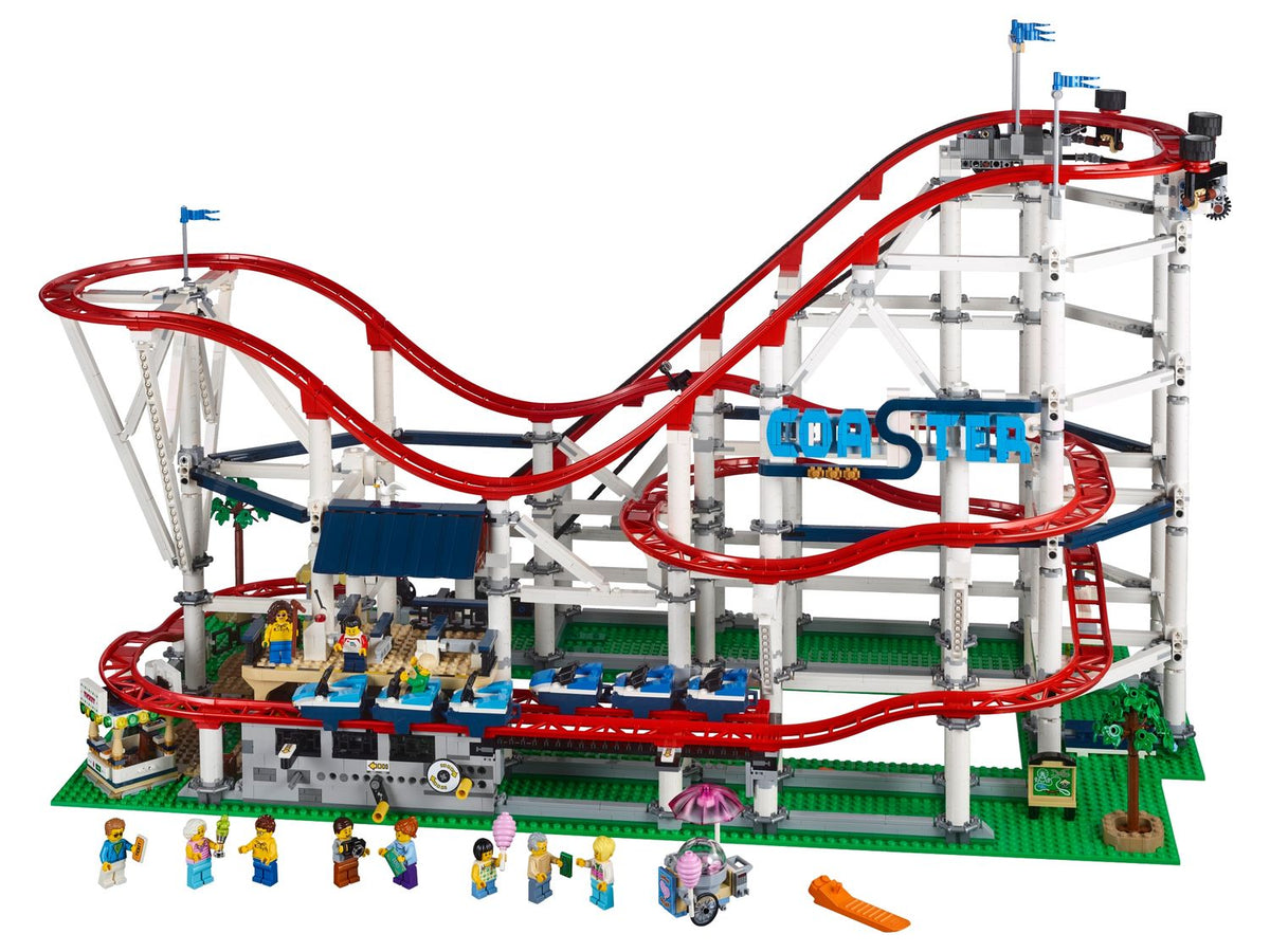 LEGO roller coaster