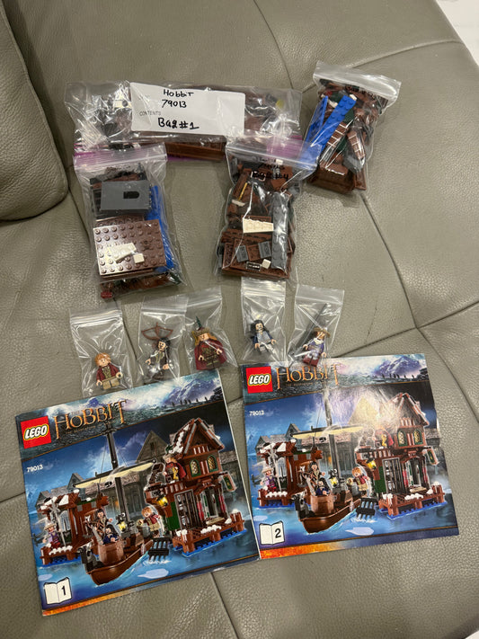 Lego Hobbit lake town chase (79013)