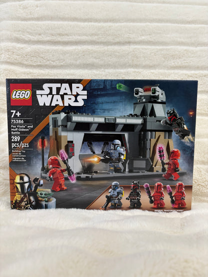 Lego Paz Vizsla and Moff Gideon Battle (75386)