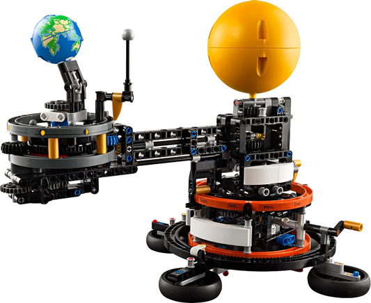 Lego planet earth and moon in orbit (42179) used